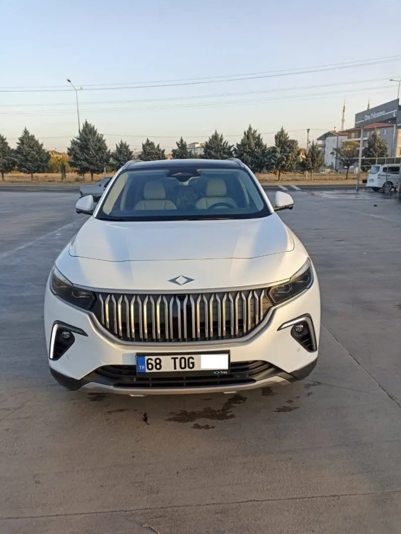 TOGG T10X BEYAZ SUV ELEKTRİKLİ YERLİ ARAÇ UZUN MENZİLLİ NEREDEYSE SIFIR KM  — fotoğraf 1