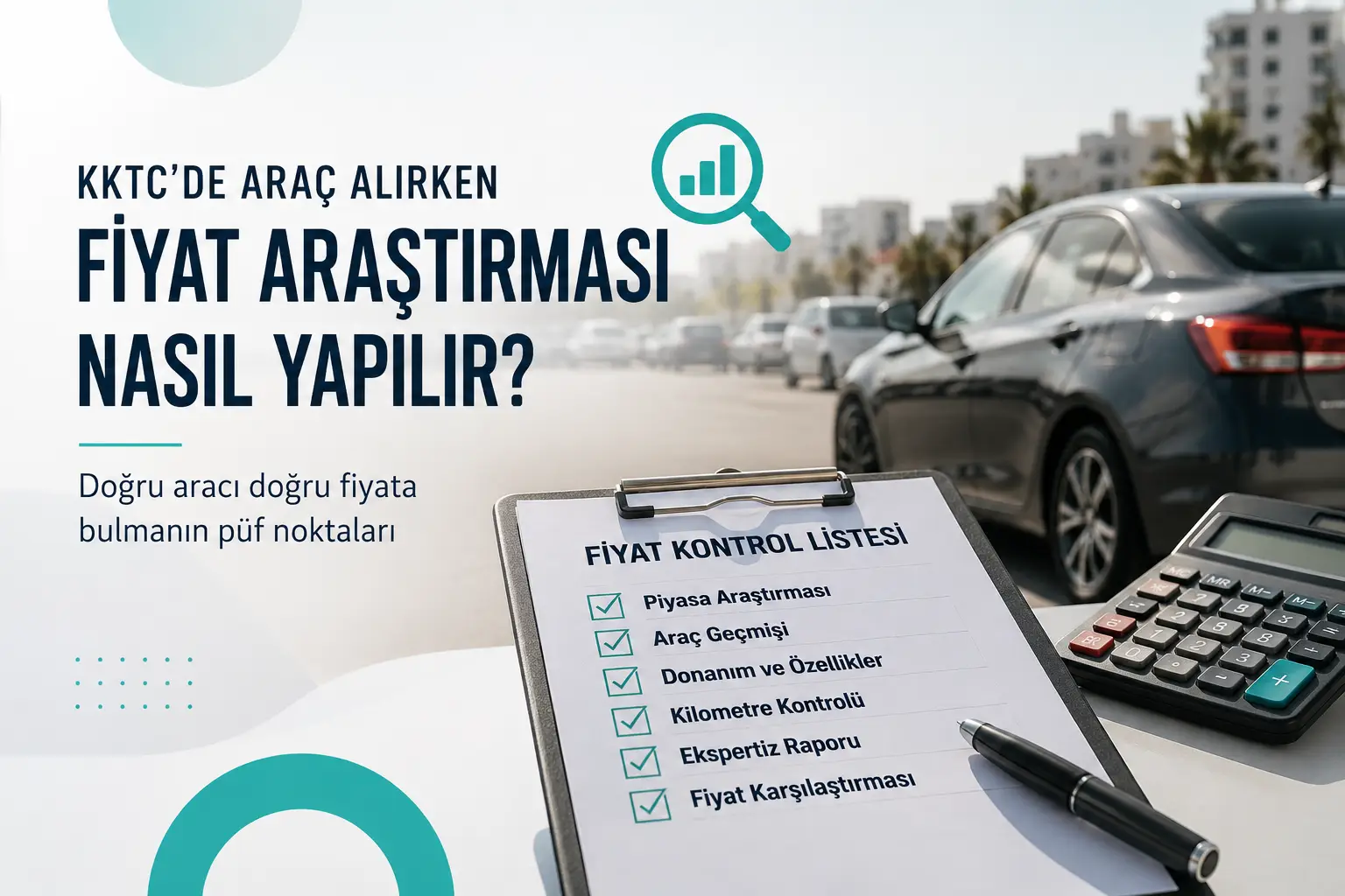 KKTC’de Araç Alırken Fiyat Araştırması Nasıl Yapılır?