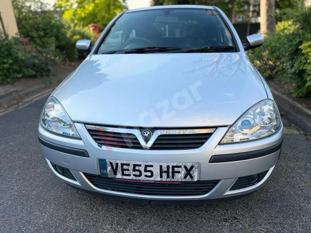2006 Model Gümüş Renk Temiz Bakılmış Vauxhall Corsa Hatchback — küçük resim 2