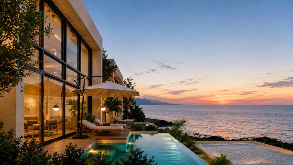 CASA DEL MARE'DE 1+0 BAHÇE STÜDYO DAİRE — küçük resim 2