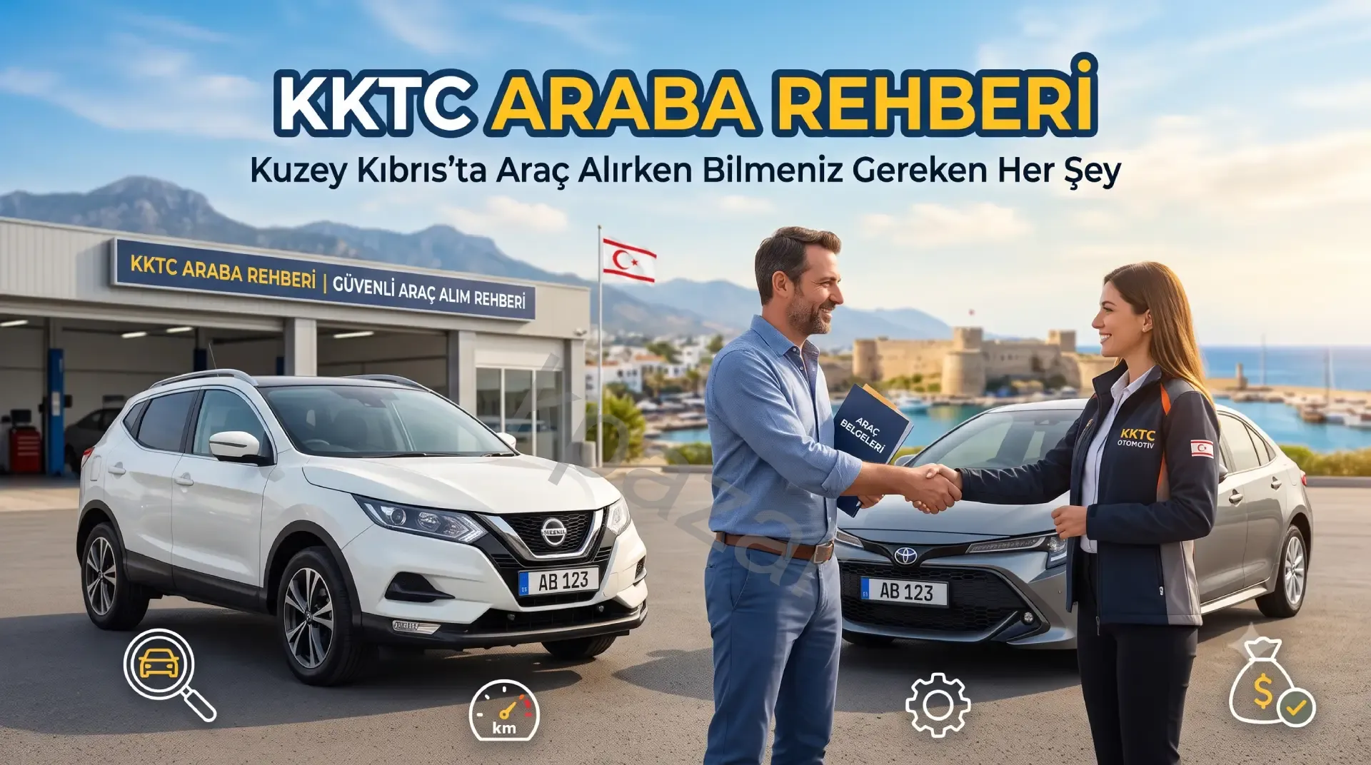 KKTC Araba Rehberi: Kuzey Kıbrıs’ta Araç Alırken Bilmeniz Gereken Her Şey